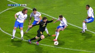 Messi Masterclass vs Real Zaragoza Away 201112 English Commentary HD 1080i [upl. by Merline]