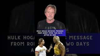 HULK HOGAN RECIEVES ERIE MESSAGE FROM RODDY PIPER TWO DAYS AFTER HE DIES hulkhogan roddypiper [upl. by Merrile915]