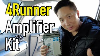 Micro Power Amplifier Kit  4Runner DIY Install [upl. by Etnud834]