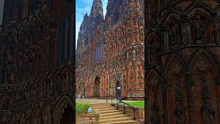 Lichfield Cathedral is Absolutely Amazingshorts fyp cathedral uk england [upl. by Adnoved]