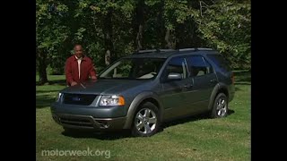 Motorweek 2005 Ford Freestyle Road Test [upl. by Enair]