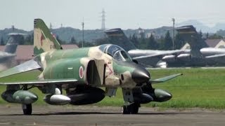 RF4 JASDF Yokota Airbase RTB 横田基地 日米友好祭 2012 [upl. by Akiraa]