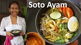 Soto Ayam Indonesian Style Chicken Soup [upl. by Theadora]