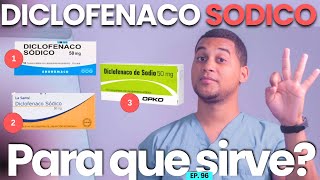 DICLOFENACO SODICO PARA QUE SIRVE  3 COSAS [upl. by Crain505]