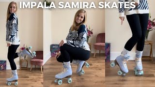 Impala Samira Suede Roller Skate  Unboxing amp First Impression [upl. by Vick261]