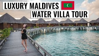 Our Luxury Maldives Water Villa  4K Travel Vlog  Baros Maldives [upl. by Gowrie]