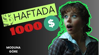 Haftada 1000 dolar kazanma sırrını açıklıyorum [upl. by Kathryn]