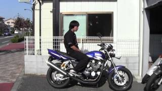 YAMAHA：XJR400R3参考動画RH02J：足回りはやっぱりXJRですね [upl. by Nylesoj]