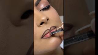 Ombre lipstick tutorial for chath festival bappamorya parimakeover lipstick liplover makeup [upl. by Marlow]