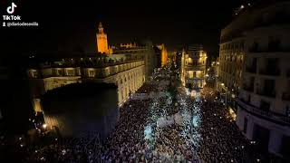 Encendido del alumbrado de Navidad de Sevilla 2024 [upl. by Eleynad]