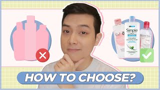 Top Tips for MICELLAR WATER How to CHOOSE amp USE  Product Recommendations Filipino  Jan Angelo [upl. by Heida178]