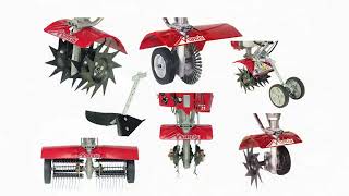 Mantis TillerCultivator Attachments [upl. by Topliffe]