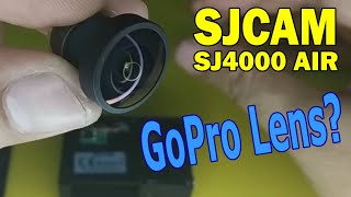 SJCAM SJ4000 AIR  GoPro lens [upl. by Yonatan]