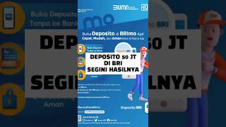 DEPOSITO BRI ONLINE shortvideo shorts [upl. by Fernand]