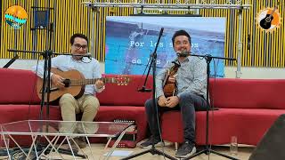 Jeyson Carrillo y Ricardo Castillo  Presentación II Feria Maucha del Libro [upl. by Annayar]