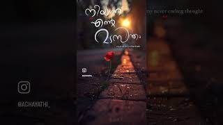 You are my never ending thought ♥️🫂 es malayalamtypography malayalam lofi malayalamlofi songs [upl. by Fletcher]