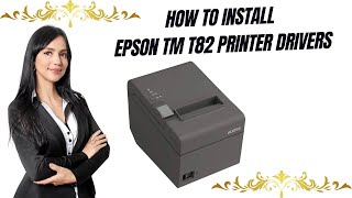 How To Install Epson TM T82 Thermal Printer  Setup  Installation  BMTechnologyChannel [upl. by Ailet]