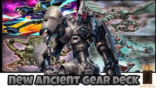 New Ancient Gear Deck New and Improve deck Yugioh duel links [upl. by Corena868]