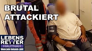 Täter auf der Flucht  Brutale Attacke an der Tankstelle  Lebensretter hautnah  SAT1 [upl. by Ydisahc]