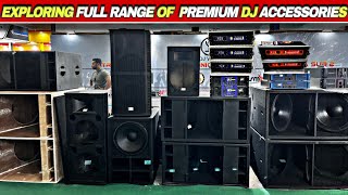 Exploring our full range of premium dj accessories 🔥  dj amplifier speaker cabinets bass cabinet [upl. by Ycat]