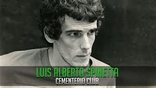 Luis Alberto Spinetta  Cementerio Club Letra [upl. by Dlanigger]