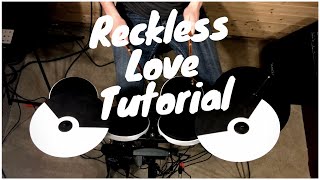 How To Play Reckless Love By Cory Asbury On Drums  Drum Tutorial [upl. by Moyra24]