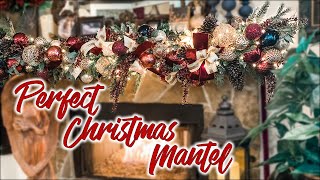 Perfect Christmas Mantel Tutorial By Jeanna Loves Christmas [upl. by Edvard]