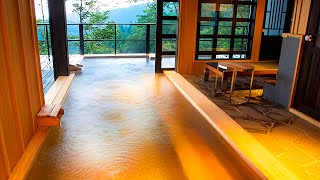 Gekkoju Japans Luxury Onsen Ryokan with Private Large Hot Spring OpenAir Bath [upl. by Duncan]