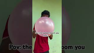 I don’t a my inner reaction when the balloon pops when inflated [upl. by Antoinette]