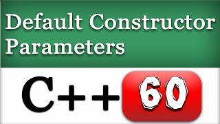 Default Class Constructor Parameters  C OOPS Video Tutorial [upl. by Vitia]