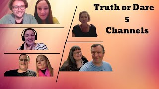 Truth Or Dare 5 Travel Channels Zoom Game Night [upl. by Neyr]