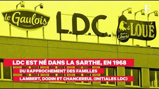 Volailles fermières de Loué  la poule aux oeufs dor de LDC [upl. by Aisatsanna]