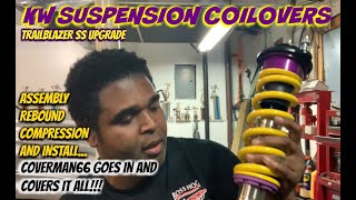 KW Suspension  Belltech Coilover Install Trailblazer SS Coilovers [upl. by Ardeahp]