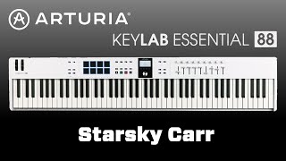 Arturia Keylab Essential 88 Review amp Demo [upl. by Eenahc]