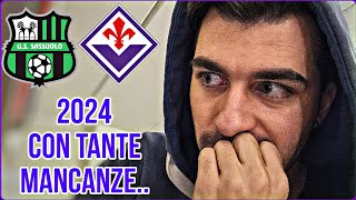 Pre SASSUOLO  FIORENTINA 2024 con moltissime DEFEZIONI‼️ [upl. by Lenore]