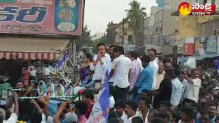 Nuzvid YSRCP MLA Candidate Venkata Pratap Apparao files nomination [upl. by Anaid]