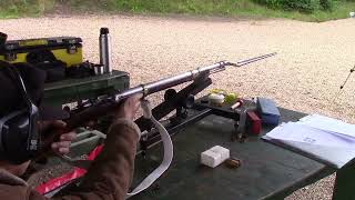 Shooting a Carcano needleignition Moschetto with fixed bayonet [upl. by Gaston]