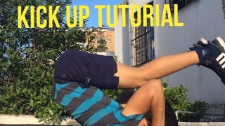 Como levantarte del piso con un salto  kick up tutorial [upl. by Tnelc980]