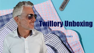 TWILLORY Unboxing of Untuckable Performance Dress Pants amp Shirt Tailored Fit [upl. by Yraht]