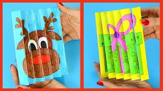 Christmas Agamograph Template Craft for Kids [upl. by Nawat]