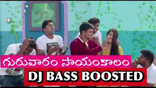 Guruvaram sayamkalam DJ Remix song  kirrak party songs  Telugu dj songs [upl. by Klute]