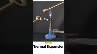 Demonstration of Thermal Expansion🌡️ physics shorts viralvideo youtubeshorts shortvideo [upl. by Mali]