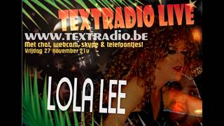 Interview Lola Lee bij Textradio [upl. by Marala]