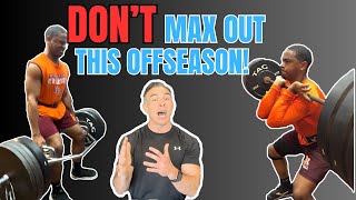 Should We MAX OUT Before Starting The Program  OffSeason Football Workouts💪 [upl. by Vasili]