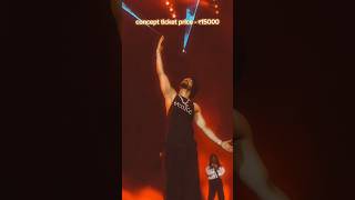 Diljit Dosanjh Concept Ticket Price 💸 shorts trending diljitdosanjh diljitdosanjhconcert singer [upl. by Tedi109]