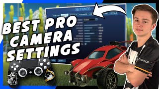 THE BEST PRO CAMERA SETTINGS IN ROCKET LEAGUE  Retals camera settings and car presets 2021 [upl. by Etna82]