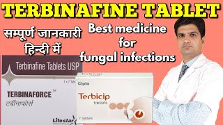 Terbinaforce tablets  Terbinafine tablets  Terbinacip tablets uses side effects [upl. by Anamor8]