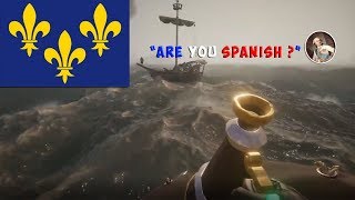 English meet French on Sea Of Thieves ⛵ ⚓ [upl. by Eiddal883]