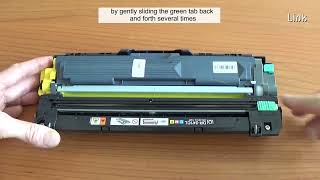 Replacing Toner Brother TN221 TN223 TN225 TN227 TN241 TN245 TN247 MFC9130 HL3150 [upl. by Huskey677]