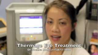 Thermage Eye Treatment in San Francisco [upl. by Fariss]